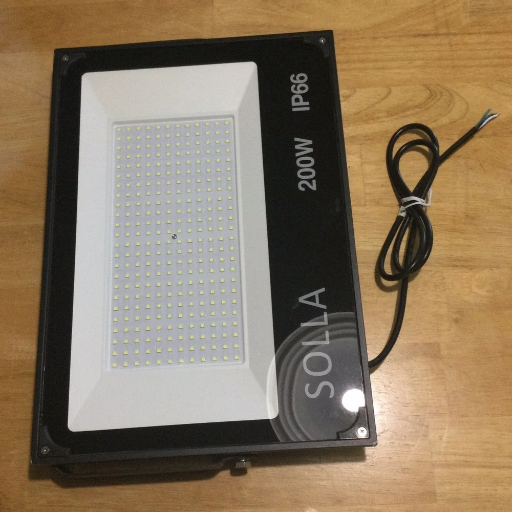 200W LED Flood Light, IP66 Waterproof, 16000Lm, 1060W Equivalent, Super Bright O